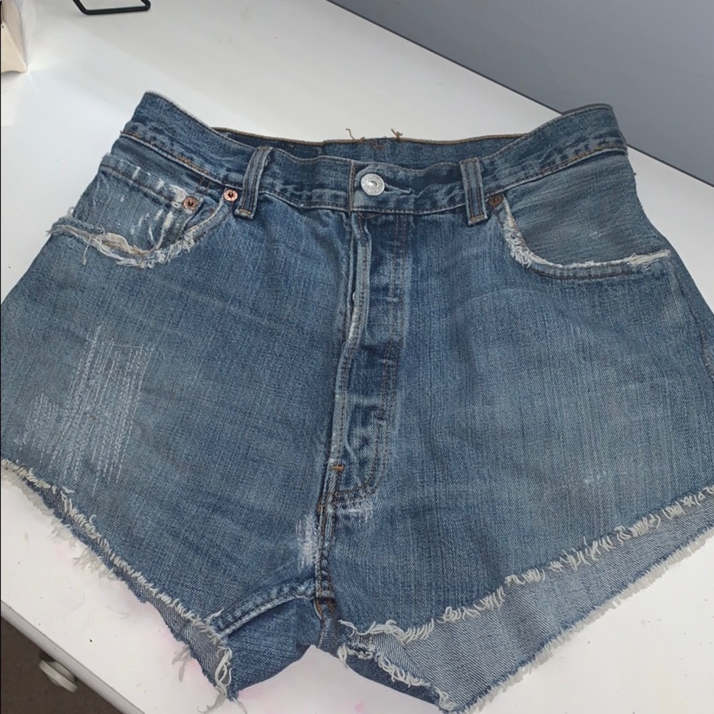 Vintage Levi denim shorts